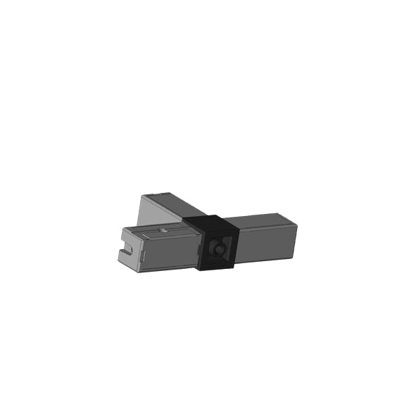 Giunto 15x15 a 3 vie lineare per piedino