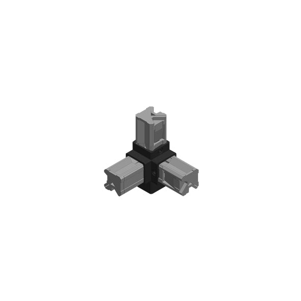 Giunto 25x25 a 3 vie per piedino