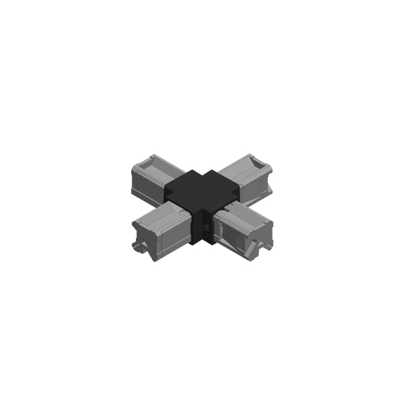 Giunto 25x25 a 4 vie lineare