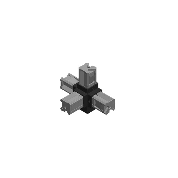 Giunto 25x25 a 4 vie per piedino