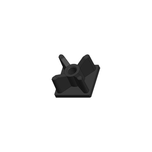Inserto filettato per profili 15x15x1 MM