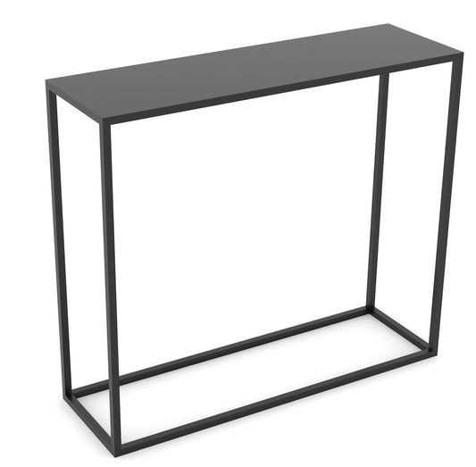 Consolle Flamingo con Top Nero 80x25x70 cm